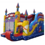 CS-069-new inflatable castle jumper with slide,inflatable bounce castle